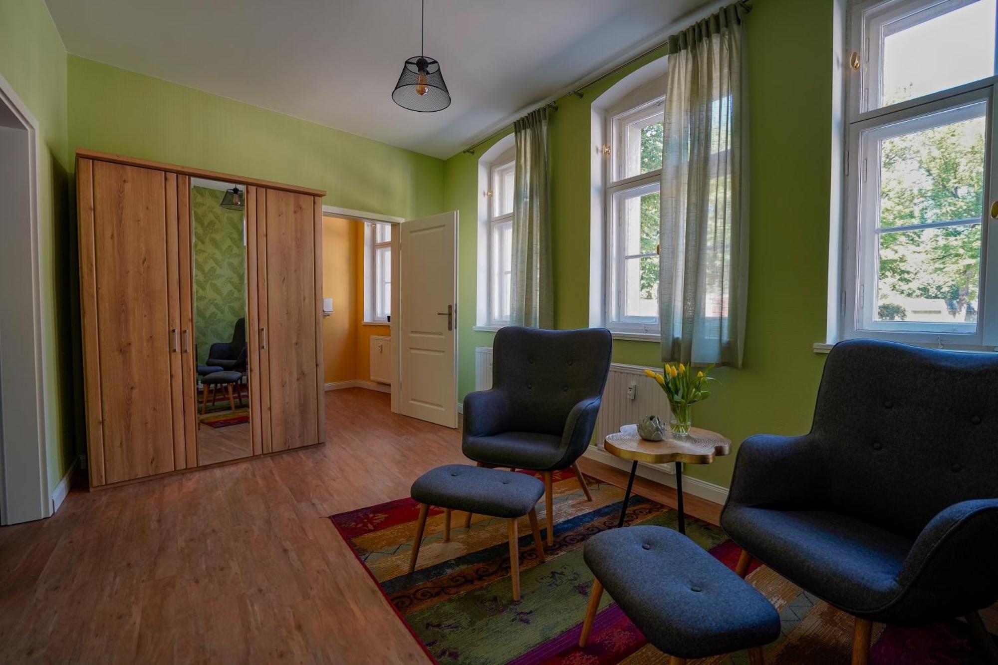 Ferienwohnung Am Stadtpark ناومبورغ المظهر الخارجي الصورة