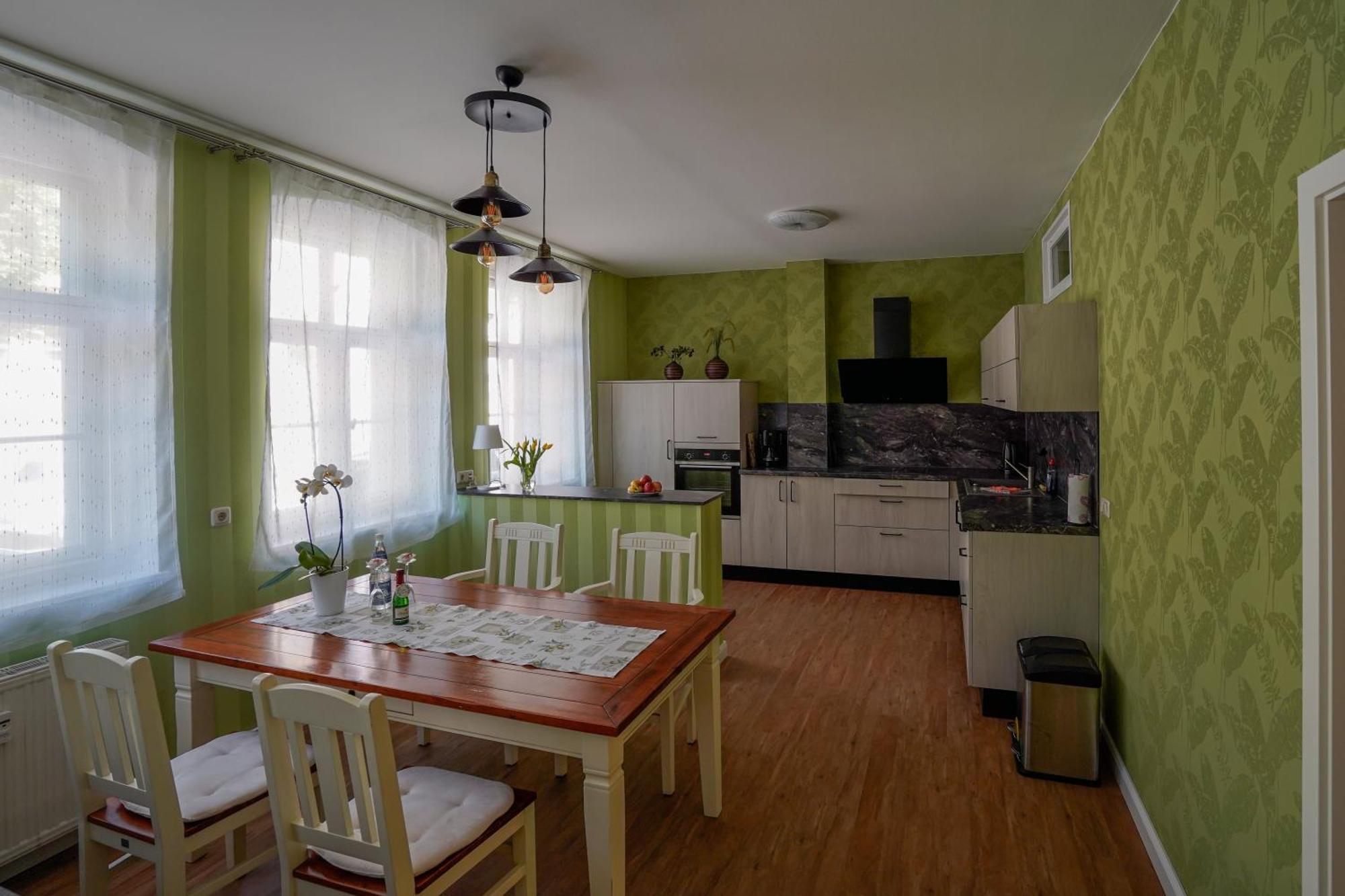 Ferienwohnung Am Stadtpark ناومبورغ المظهر الخارجي الصورة