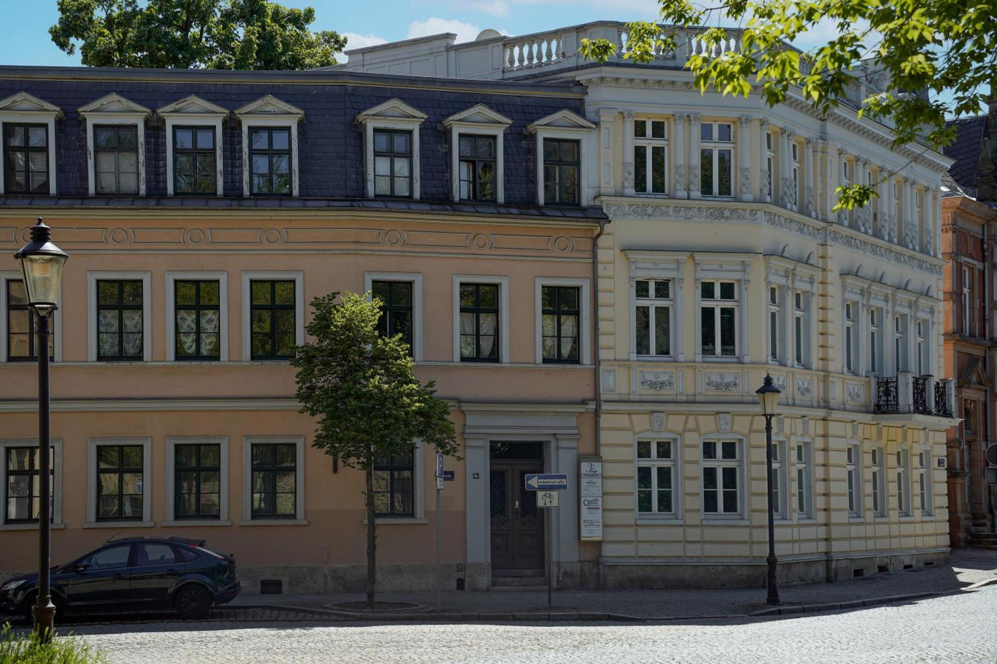 Ferienwohnung Am Stadtpark ناومبورغ المظهر الخارجي الصورة
